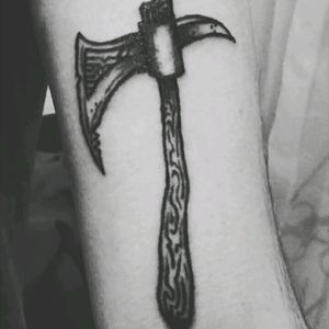 #tattoo #black #axe #ink #black