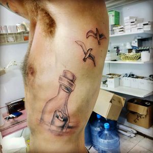 In progress,  Tony's tattoo ❤