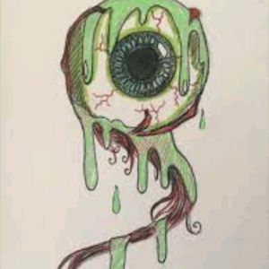 (Don't know who drew this, but it wasn't me) here is kind of the look I'm going for on my Septiceye Sam.