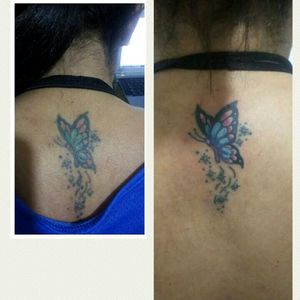 Tattoo reforma borboleta