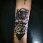 Tá aí mais uma. #tattoo #tatuagem #artenapele #astronauta #desenho #recife #pernambuco #brasil