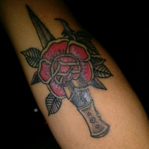 Healing rose and dagger