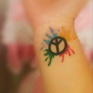 #fullcolor #tattoo #peace #love #arttattoo