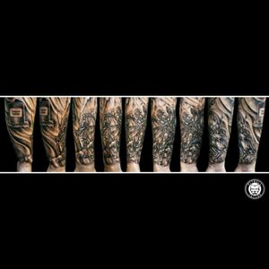 Full Forearm Realistic Tattoo