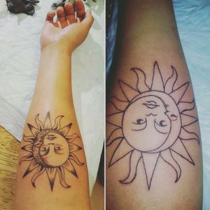 Live by the sun, Love by the moon #AMInkJob#NewAddiction#BrotherinlawsArtpiece