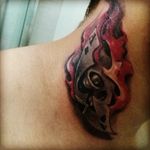 #tattoo #redtattoo #tattooart #aces #tattoos #colortattoo