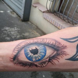 Blue eye 😉 By Sensi Ink