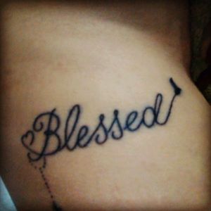 Minha primeira tattoo ❤️ Feita nas costelas