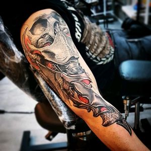 Instagram @dallier73@dallier_biomecanico #tattoo #tattooartist #tattooist #tattoodo #arte