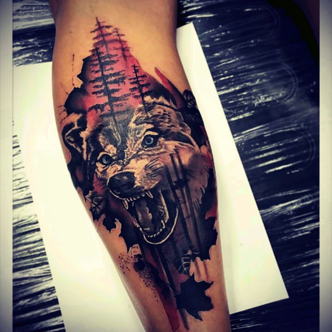 Wolf tattoo 15 best ideas for men and women 