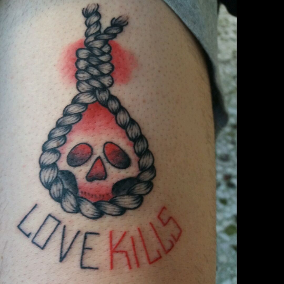 LOVE kills  Artist  Ste Per  MAD INK Tattoo Studio  Facebook