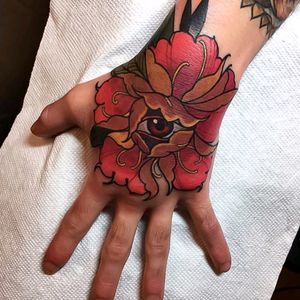 #hand #tattoo #redbaronink