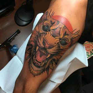 #tiger #tattoo #redbaronink