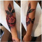 #rose #tattoo #redbaronink