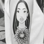 Pocahontas Disney #fineline #vivianferreira #electra #electricink #everlest #eikon #tattoodo #tattooartist #femealetattoo #tatuadora #tattoorio #tattoobrasil #tatuagemdelicada #ginger #lovemyjob #inklife #Pocahontas #disneytattoo #disneyprincess
