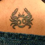 Zodiac Crab! Done by the Reverend Jamey Proctor at Shogun tattoo in Salem, NH