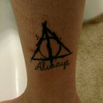 Harry Potter and the Deathly Hallows! Done by the Reverend Jamey Proctor at Shogun tattoo in Salem, NH