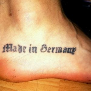 #madeingermany #made #in #germany #Heimat #homeland #deutschland #foot