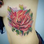 #newschooltattoo #rose #aquarelle #colorfully
