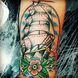 caravela #tattoo #tattooartist #tattoos #Tattoodo #traditionaltattoo #AmericanTraditional