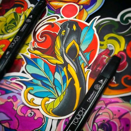 Flash tattoo