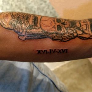 Tattooed on the left hand satisfied customer
