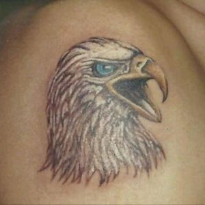 #inkcap #tattoos #art #eagle #EagleHead #eagletattoo #colortattoo