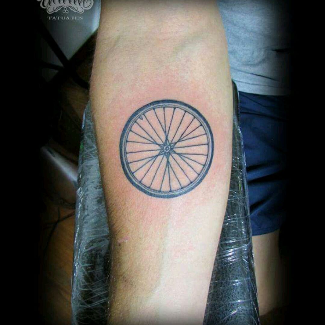 Wooden wheel tattoo  Tattoogridnet