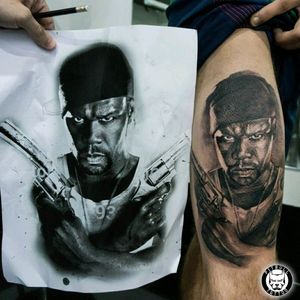 Portrait Tattoo (50 Cent)