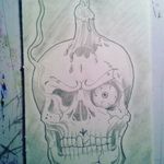 Skull drawing #skull #skulls #skulltattoo #candle #candles #tat #tatt #tattoos #tattoo #tats #tatts #ink #inked #inklife #drawing #drawings #sketch #sketchideas #sketchstyletattoo
