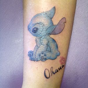 #tattoo #ohana #stitch #dotwork