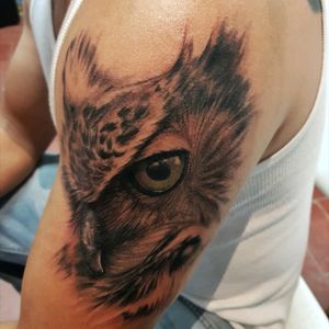 #owl #tattoo #hernandeztattooart