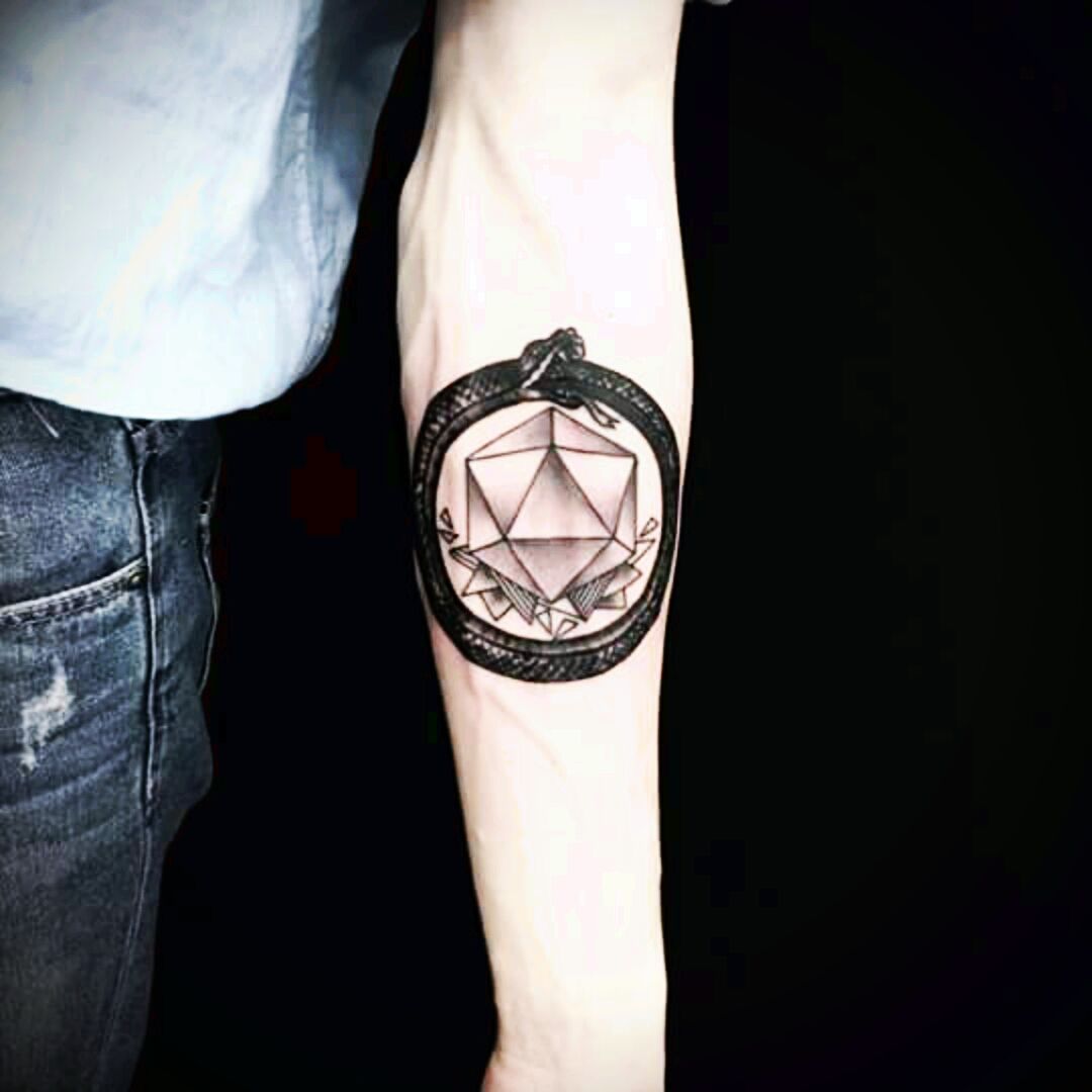 Ouroboros Symbol With Triangle Stock Illustration  Download Image Now   Ouroboros Symbol Tattoo Freemasons  iStock