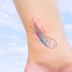 By #anaabrahao #wing #stars #colorful #cute