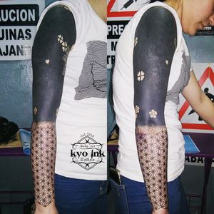#tattooblackout #tattoogeometric #KyoInkTattoo