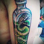 Snake tattoo víbora tattoo neww