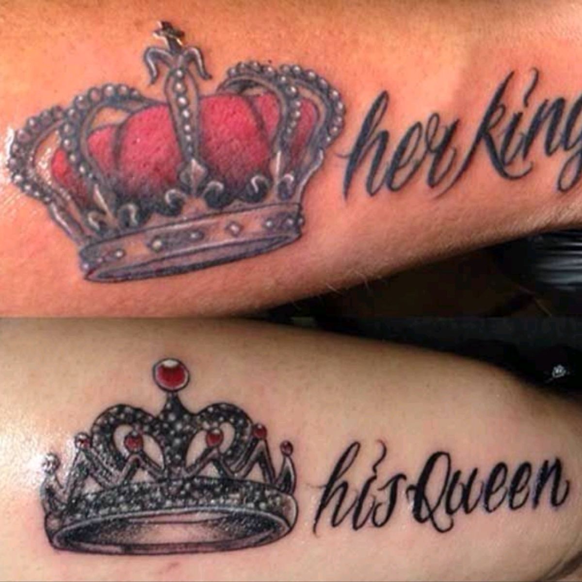 Татуировка Король и Королева