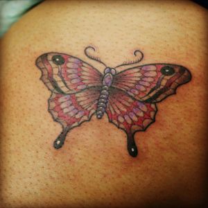 Butterfly done my GianWildwood tattoo convention 2017