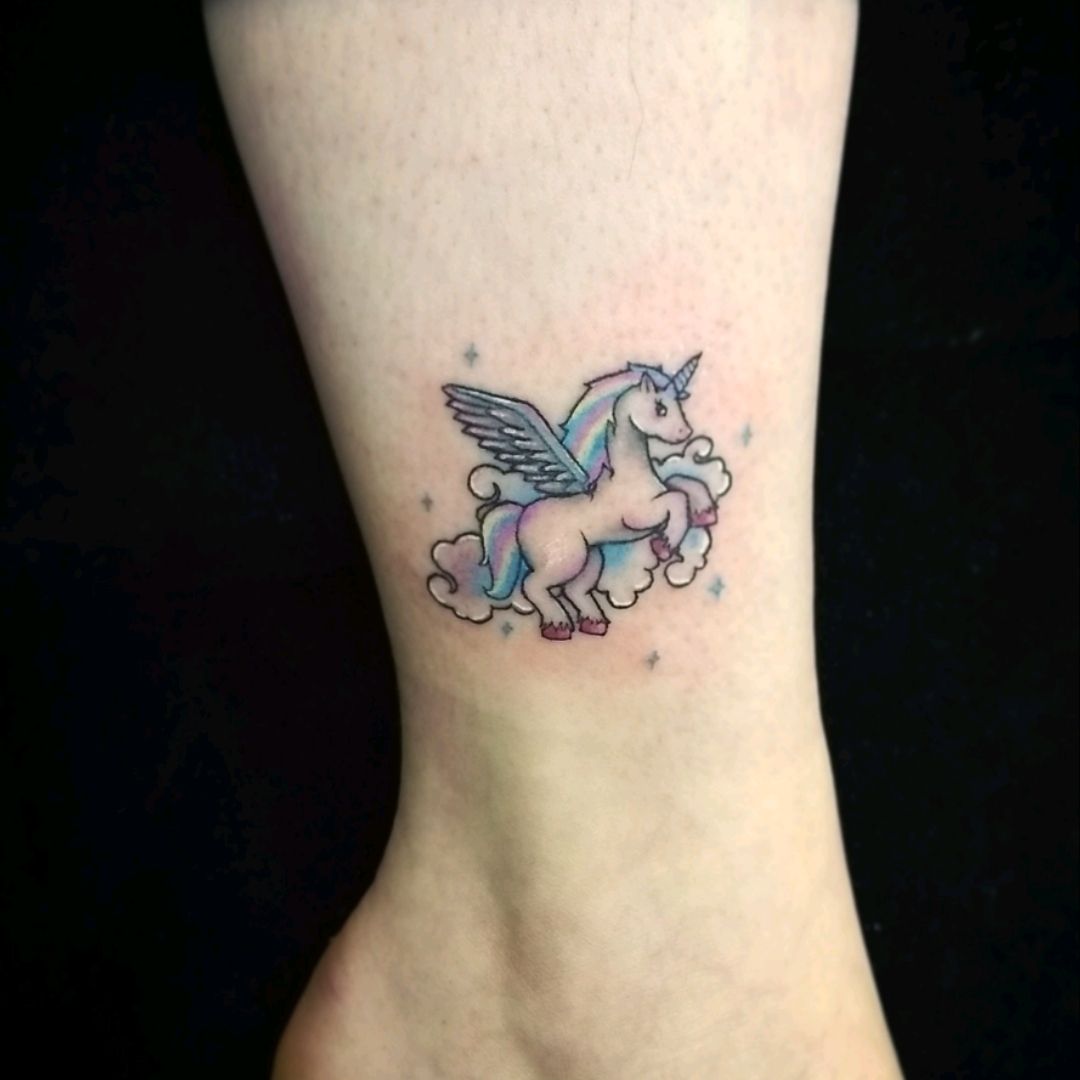 50 Cute Unicorn Tattoos For Girls 2023 Designs  Ideas