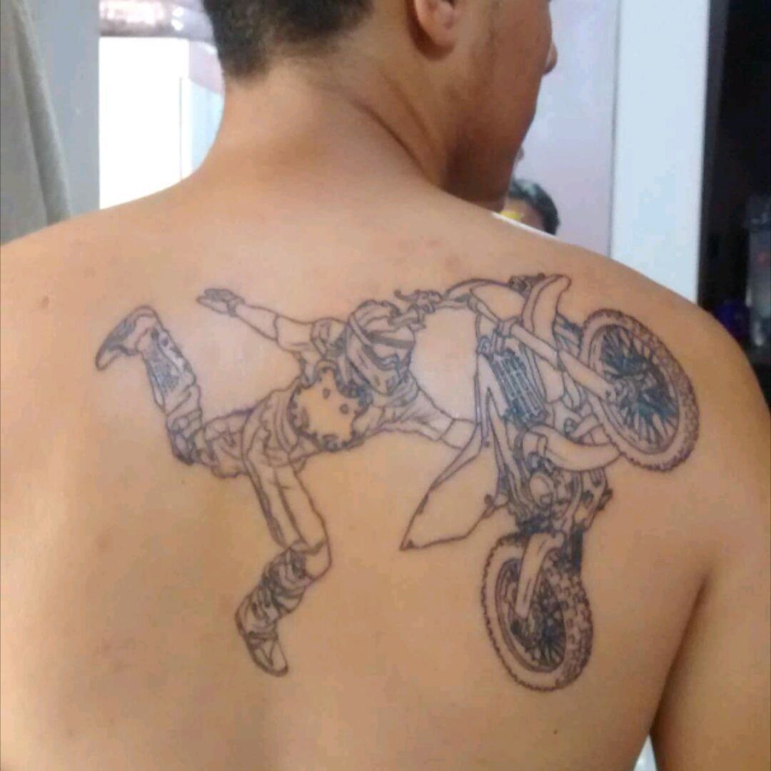 Tatuagem de motocross in 2023