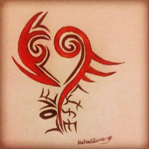 #heart #tribal #love