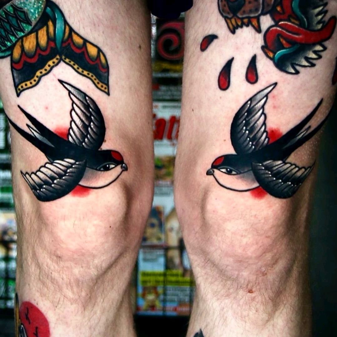 Make A Statement With These 108 Stunning Knee Tattoos  Bored Panda