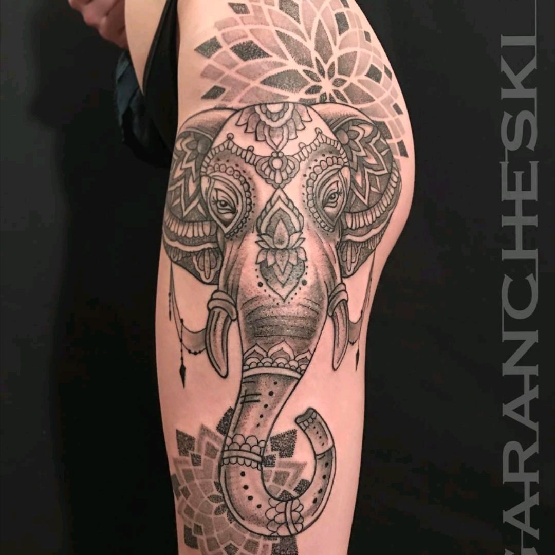 100 Elephant Tattoo Model and Meanings of Elephant in Society  by  tattolover  Medium