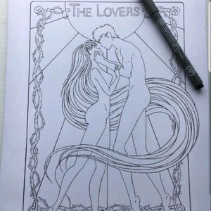 #lovers #thelovers #tarot #card #tarotcard #carta #amantes