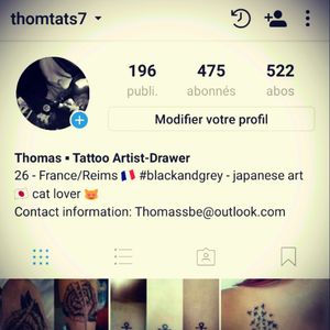 Follow my work daily on my instagram page : https://www.instagram.com/thomtats7