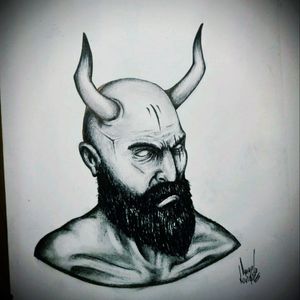 #horns#viking#drawing#blackandgrey