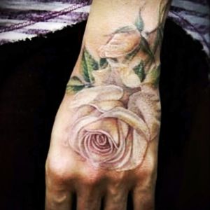 #rosa #flower #hand
