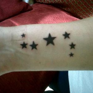 #stars #wristtattoo #SecondTattoo #tattoolove