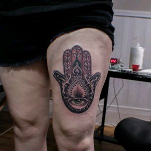 Hamsa tattoo. #hamsa. #hamsatattoo #tattoo #tattoos #notyouraveragegary