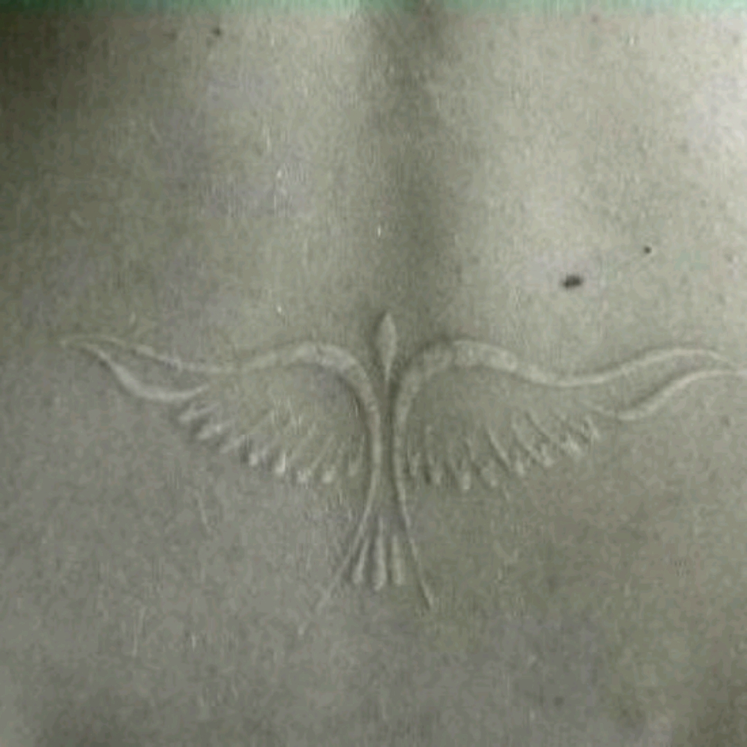 White Ink Flying Dove Tattoo On Wrist
